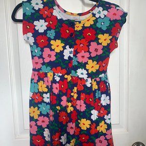 Hanna Andersson sz130/size 8: Floral playdress